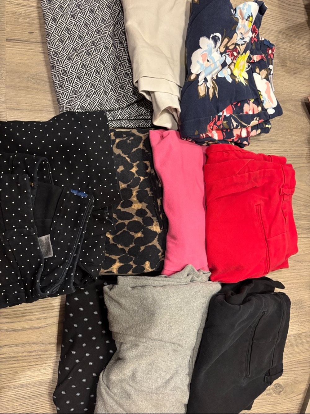 Ten pairs of old navy Harper dress pants